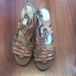 Franco sarto sandal heals tan